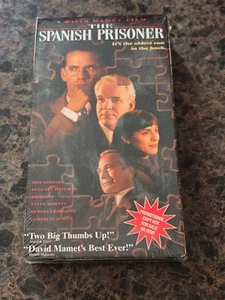 BRAND NEW The Spanish Prisoner (VHS, 1998) Steve Martin RARE Sealed OOP SCREENER - Picture 1 of 6