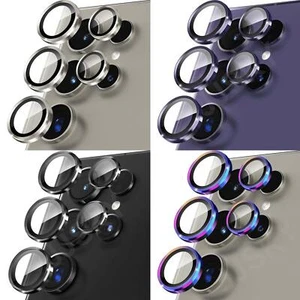 For Samsung Galaxy S24 S23 FE S25 Plus Ultra S22 5G Camera Metal Lens Protector - Picture 1 of 17
