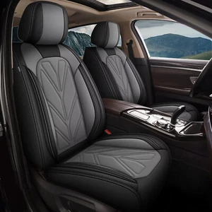 Full Set Car Seat Covers Fit for Toyota RAV4 2013-2018 Faux Leather Waterproof - Bild 1 von 8