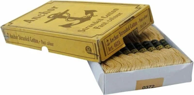 Anchor Threads Cross Stitch Stranded Cotton Thread Sewing Hand Embroidery 0372 - Image 1 of 4