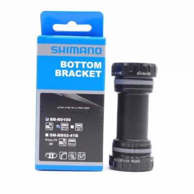 Shimano BB-R9100 Dura-Ace Bottom Bracket BSA 68mm English Thread R9100 R9200 - Image 1 of 2