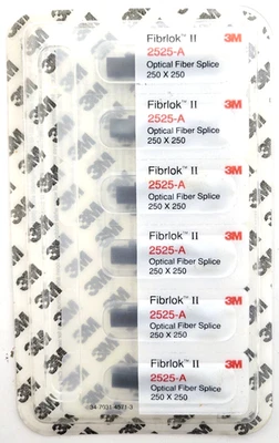 Empalme de fibra óptica 3M Fibrlok II 2525-A 250x250 - ¡NUEVO! Foto 1 de 3