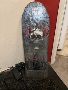 OG 1987? Mike McGill Powell Peralta Skateboard Deck Boneite Wall Hanger Art 1984 - Picture 1 of 15