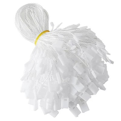 1000 Pcs Nylon Hang Tag String Snap Lock Pin Loop Fastener Hook Ties Tag Strings - Image 1 of 4