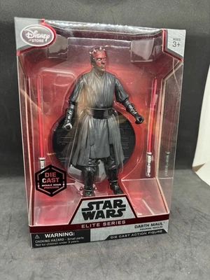 星球大战达斯·摩尔精英系列压铸可动人偶 6 英寸迪士尼玩具罕见 — 第 1/4 张图片