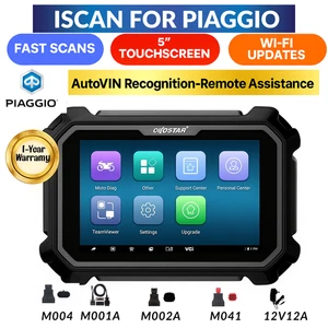 OBDSTAR iScan PIAGGIO Motorcycle OBD2 Diagnostic Scanner Tool Full System Scan - Picture 1 of 6