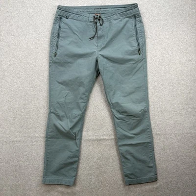 Pantalones chinos elásticos con cordón de viaje Roark para hombre 38x30 azul escala 2,0 RP274 Foto 1 de 4