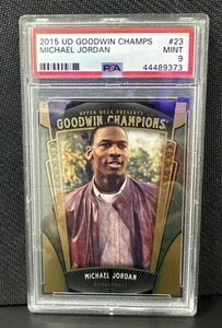 2015 UD Goodwin Champs Baloncesto #23 Michael Jordan PSA 9 - Imagen 1 de 2