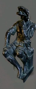 Escultura de colección Estatua después de Lorenzo de Medici Bruselas de Miguel Ángel 16" T - Imagen 1 de 20
