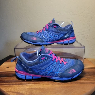 THE NORTH FACE  Ultra Kilowatt Women's Training Shoes Sneakers Blue/Pink Sz 8.5 - Image 1 of 4