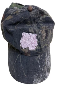 LSU Tigers Adjustable Hat Cap Camo Pink Tiger Design Outdoor - Picture 1 of 3