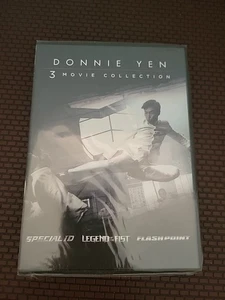 Donnie Yen 3 Movie Collection (DVD) Special ID-Legend of the Fist-Flash Point - Imagen 1 de 2