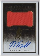 2015-16 Panini Anthology Sizeable Signatures Jersey Mark McNeill Auto /299