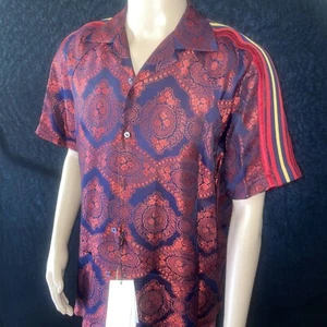 Gucci Herren Italien Größe 46 100 % Seide Bowlingshirt Einzelhandel $ 1400 Gucci Rodeo - Bild 1 von 11