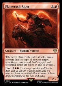 x1 Flamerush Rider R MTG Commander: The Lord of the Rings: Tales of Middle-Earth - Bild 1 von 1