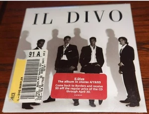 IL DIVO CD SAMPLER- NEW  COLUMBIA SYCO MUSIC 2005 BMG OCTAGON BORDERS BOOK STORE - Picture 1 of 2