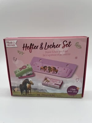 Die Spiegelburg Pferdefreunde Schule Schreibset  Locher 18400 - Bild 1 von 2
