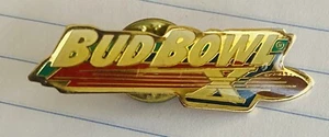 Bud Bowl X Football Pin Official Lapel Pin - Picture 1 of 4