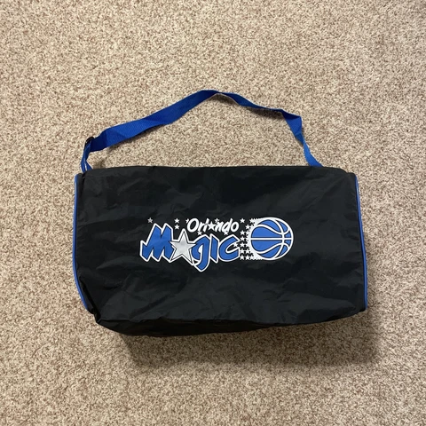 Vintage 90s Orlando Magic Basketball Gym Sport Duffle Bag - CLEAN!! Cover