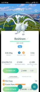 Non Shiny Reshiram Background Taipei - GoTour Unova 2025 ✨Pokemon GO✨ - Picture 1 of 1