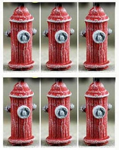 Lot of FIRE HYDRANTS they come Painted N Scale PACK OF 15 - Picture 1 of 1