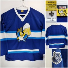 simpsons hockey jersey
