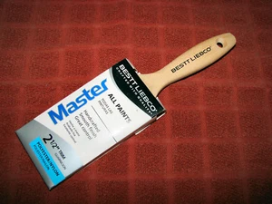 2-PACK! 2-1/2" Paint Brush, Bestt Liebco Master Series Trim & Wall, All Paints - Picture 1 of 2
