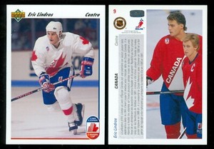 1991-92 UPPER DECK EURO-STARS NHL HOCKEY FRENCH CARD SEE LIST