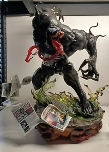 custom 1/4 venom statue Sculpted By Caleb Nefzen - Picture 1 of 12