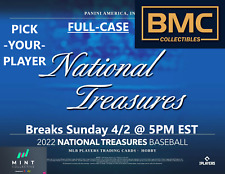 Thomas Eshelman - 2022 National Treasures Baseball 4-Hobby Box Case Break #3