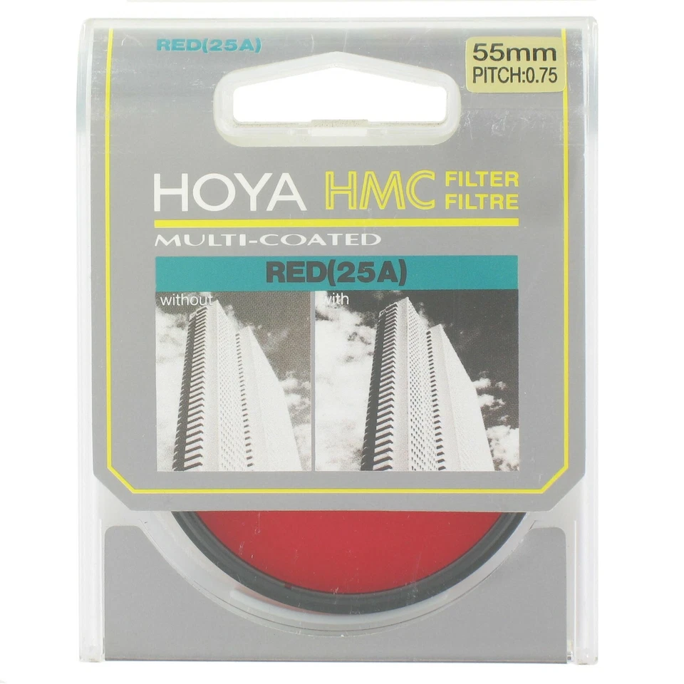 HOYA 55MM HMC Multi-Coated Red (25A) Filter - Image 1 of 1