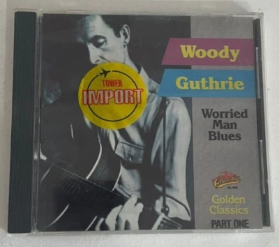 Woody Guthrie - Worried Man Blues ~ CD - 1990 Collectables COL-CD-5095 (S2) SALE - Изображение 1 из 4