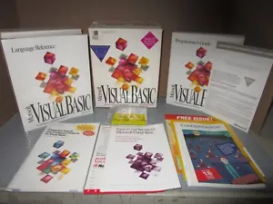 MICROSOFT VISUAL BASIC 3.0--3.5" DISKS STANDARD EDITION WINDOWS--EXCELLENT COND. - Picture 1 of 15