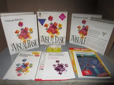 MICROSOFT VISUAL BASIC 3.0--3.5" DISKS STANDARD EDITION WINDOWS--EXCELLENT COND. - Image 1 of 4