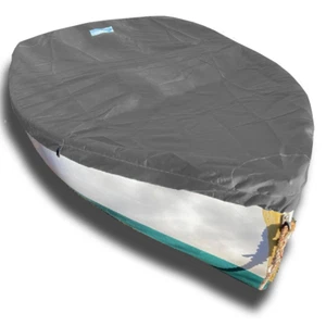 Puffin 860 Dinghy Boat Deck Cover - Polyester Charcoal Gray Top Cover - USA Made - Picture 1 of 1