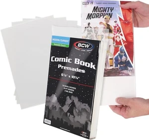 BCW Current Premade Resealable Comic Bags and Boards - 50 resealable - Picture 1 of 4