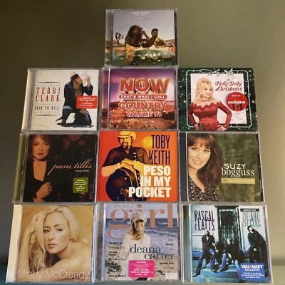 HUGE COUNTRY SEALED 10 LOT: Dan + Shay, Dolly Parton, Toby Keith, Mindy McCready — 第 1/4 张图片