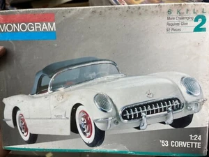 MONOGRAMA 2291 1953 CHEVY CORVETTE 1991 KIT 1/24 McM fs - Imagen 1 de 3