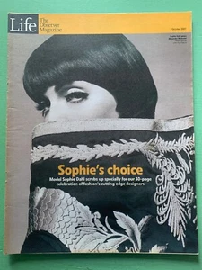 LIFE 07-October-2001 SOPHIE DAHL Swing Out Sister Engelbert Humperdinck FASHION - Picture 1 of 2