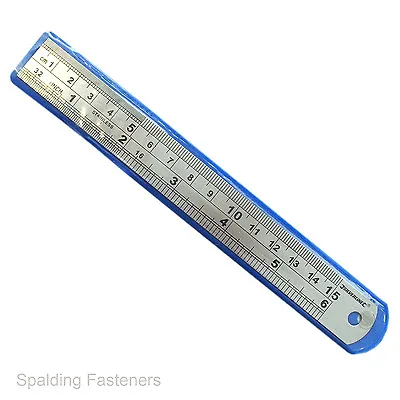 Silverline 150mm (6 Inches  ) Stainless Steel Ruler  • 2.32£