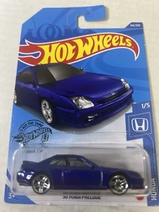 Hot Wheels Honda Series '98 Honda Prelude 1/5 blau 166/250 Diecast Modell GHB55 - Bild 1 von 8
