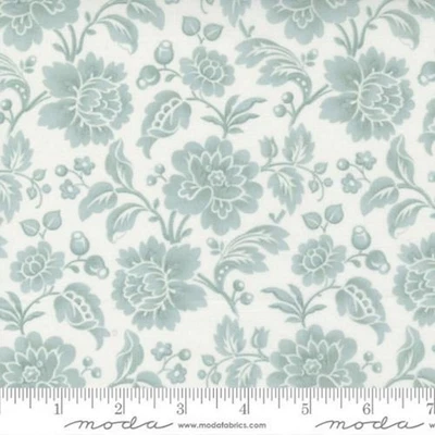 Moda Promenade by 3 Sisters - 44288-51 Blue Flowers - BTY - Image 1 of 2