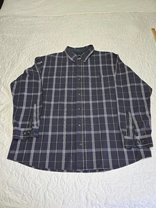 C.E. Camisa de trabajo Schmidt azul con rayas blancas y amarillas 2xl - Imagen 1 de 10