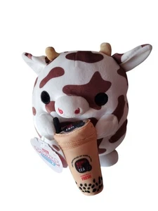 Zuru Snackles Series 2 Bonnie Cow and Kung Fu Tea 8 inch Plush - Picture 1 of 4