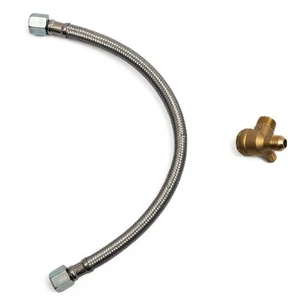 2PCS/set 350mm Air Compressor Flexible Hose Air Pump,check Valve Connecting Pipe - Picture 1 of 24