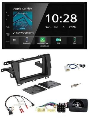 Kenwood Bluetooth Lenkrad DAB USB 2DIN Autoradio für Toyota Prius 2009-2016 - Bild 1 von 4