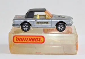 Matchbox Superfast n.º 06B Mercedes 350SL plata "AvD" en caja transparente alemana - Imagen 1 de 10