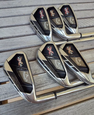 Callaway RAZR X NG Left Handed 6 Clubs 5 6 7 8 9 PW Steel Uniflex Free Shipping - Image 1 of 4