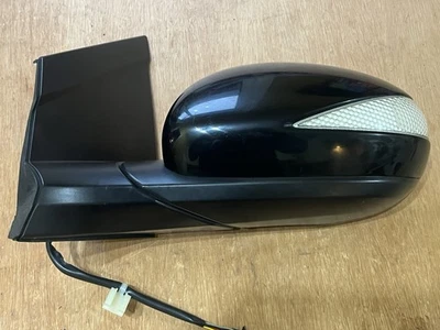 Honda Civic Mk8 LEFT Black Door Mirror Genuine 2005-2012 - Image 1 of 4