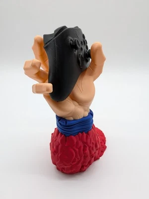 Gaming Controller Headphone Stand - Goku SSJ4 from Dragonball - Fan Art